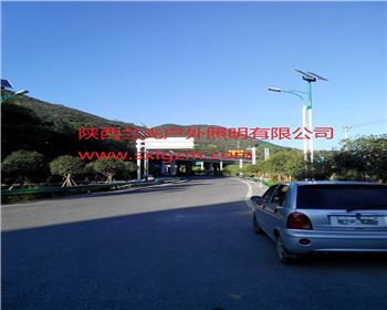 內蒙古市電路燈項目案例-咸陽旬陽縣	