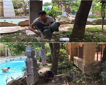 青海武漢歡樂(lè)谷亮化施工