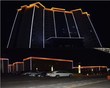 湖北銅川建新煤化廠區(qū)亮化工程